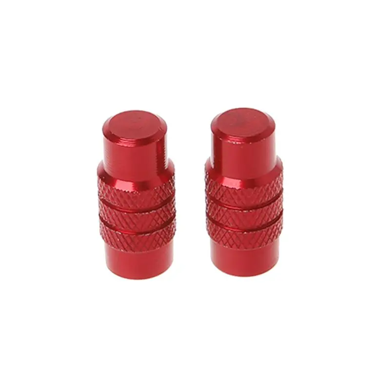 

2pcs Bicycle Tire Valve Cap Aluminum Alloy MTB Bike Parts Leakproof Dustproof For Presta French Valve Cover W20