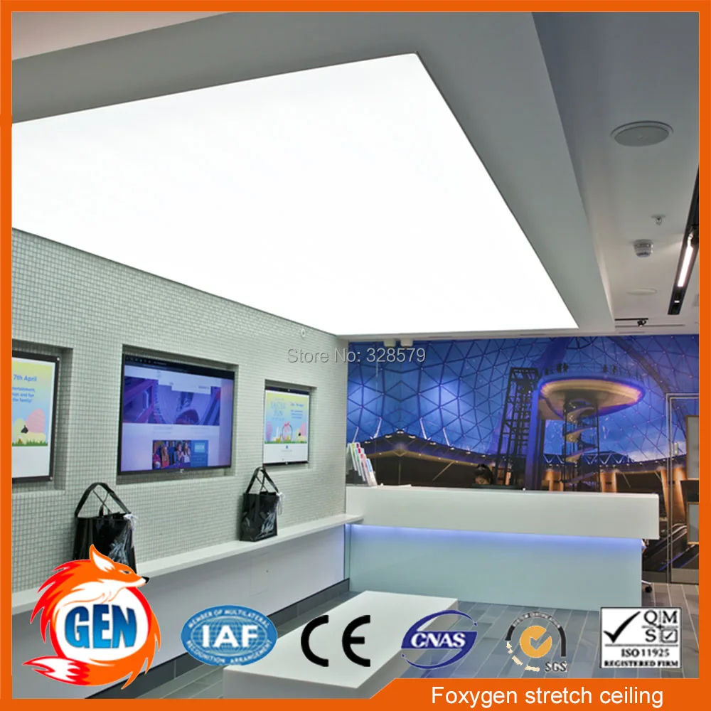 5 Meters width interior ceilings solutions with white translucent 5 Meters width interior ceilings solutions with white translucent