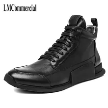 men Riding cashmere shoes Korean Retro Leather Casual boots new autumn winter British retro cowhide breathable sneaker boots men Riding cashmere shoes Korean Retro Leather Casual boots new autumn winter British retro cowhide breathable sneaker boots