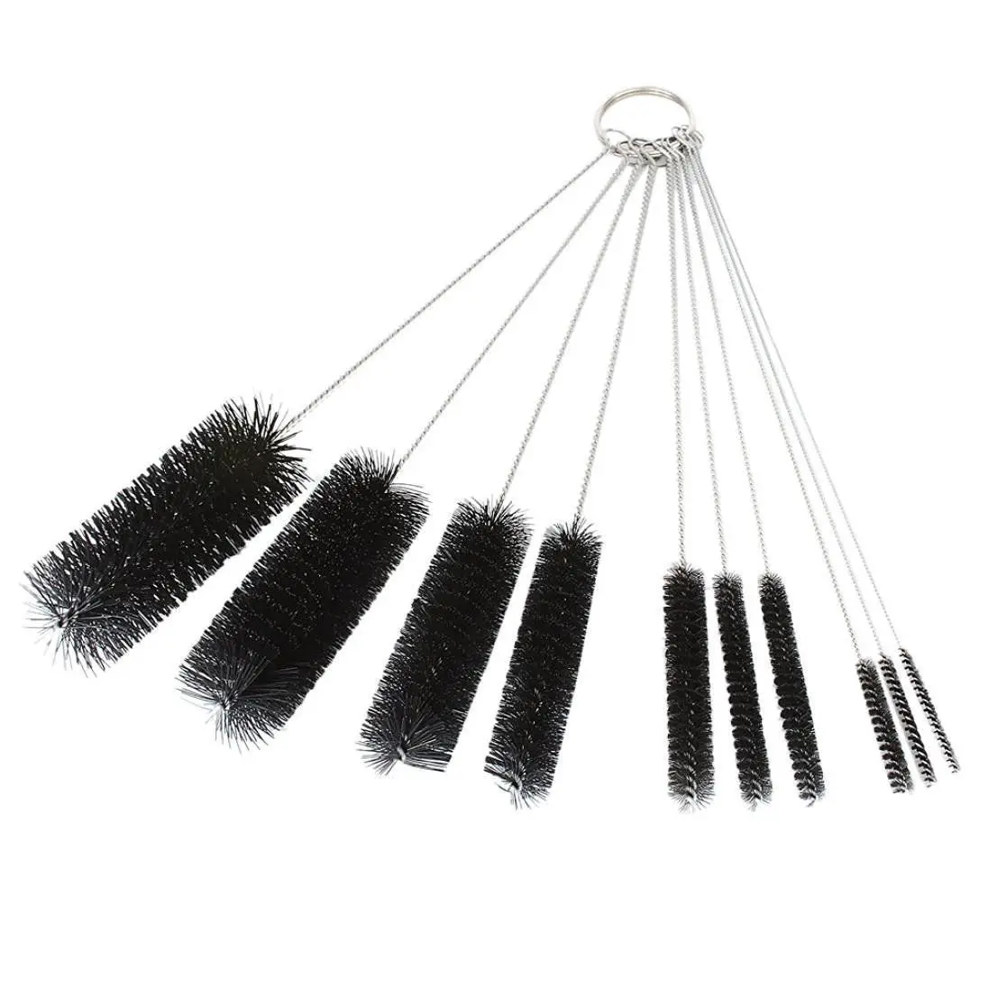 

10pcs Nylon Tube Brushes Straw Set for Drinking Straws Glasses Keyboards Jewelry Cleaning Brushes Clean Tools Bottle Cleaner