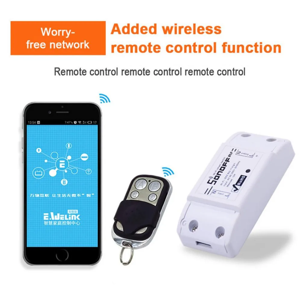 Sonoff Wifi Switch Universal Smart Home Automation Module Timer DIY 10.1