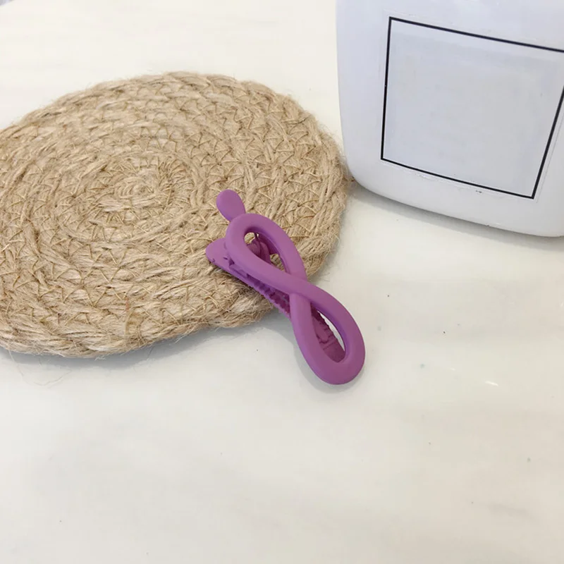 1PC Hair Pins Korean Unique Bang Clip Hair Clips Women High Quality Geometry Girls Headwear Scrub Hair Accessories Unique