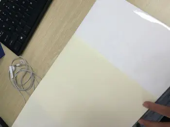 

a4 size (210*297mm) 85g 75% cotton 25% linen paper light yellow color