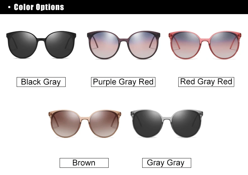 Ralferty, роскошные женские солнцезащитные очки, женские поляризационные, UV400, солнцезащитные очки, женские, круглые, градиентные, Звездные, очки для вождения, солнцезащитные очки, D201951