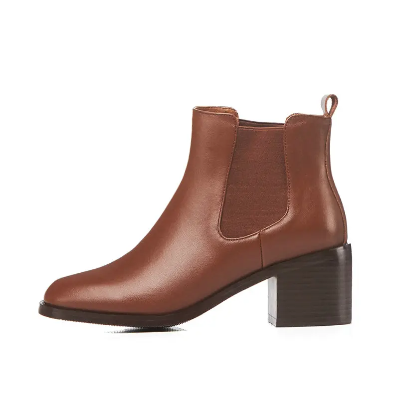 Dames Bande Printemps Carré 34 Concise Chaussures Élastique Taille Femmes 42 Bottes À jiaotangse 2019 Noir Cheville Automne Coudre Hauts Esveva Talons ZqBzx