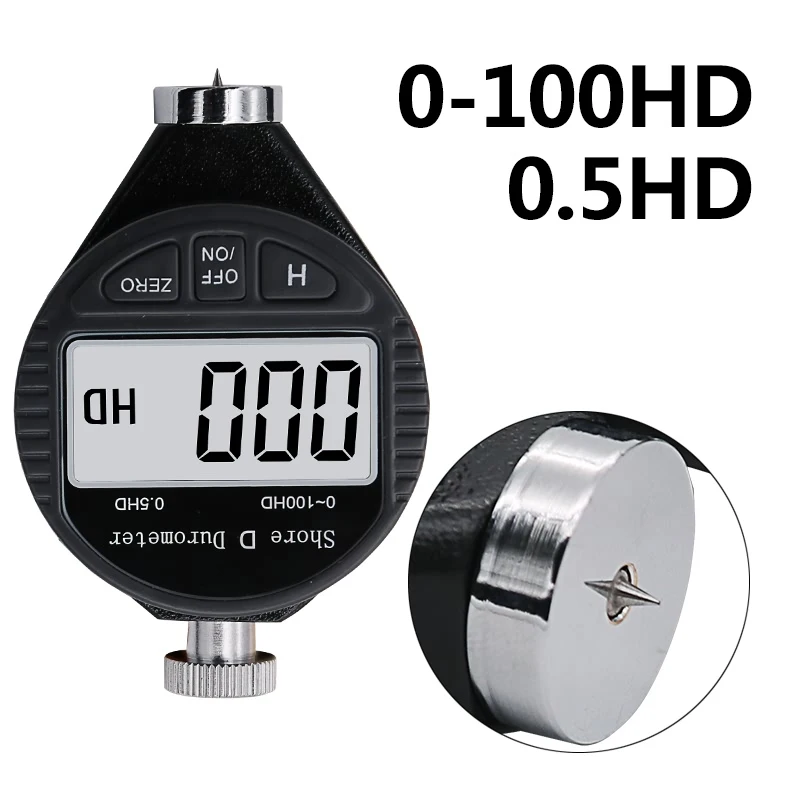 

Hot Sale Digital Shore Durometer Sclerometer LX-D Rubber Handheld High Precision Hardness Tester Meter LX-D 100HD Paragraph