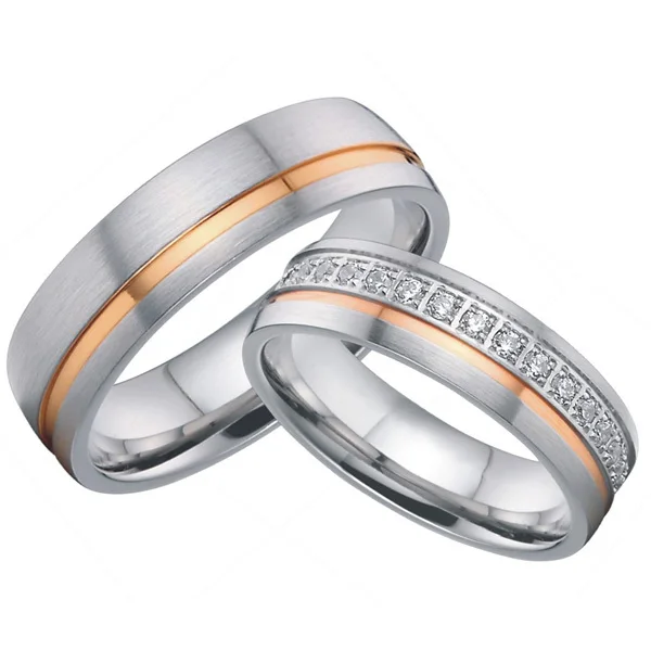 inlay wedding rings