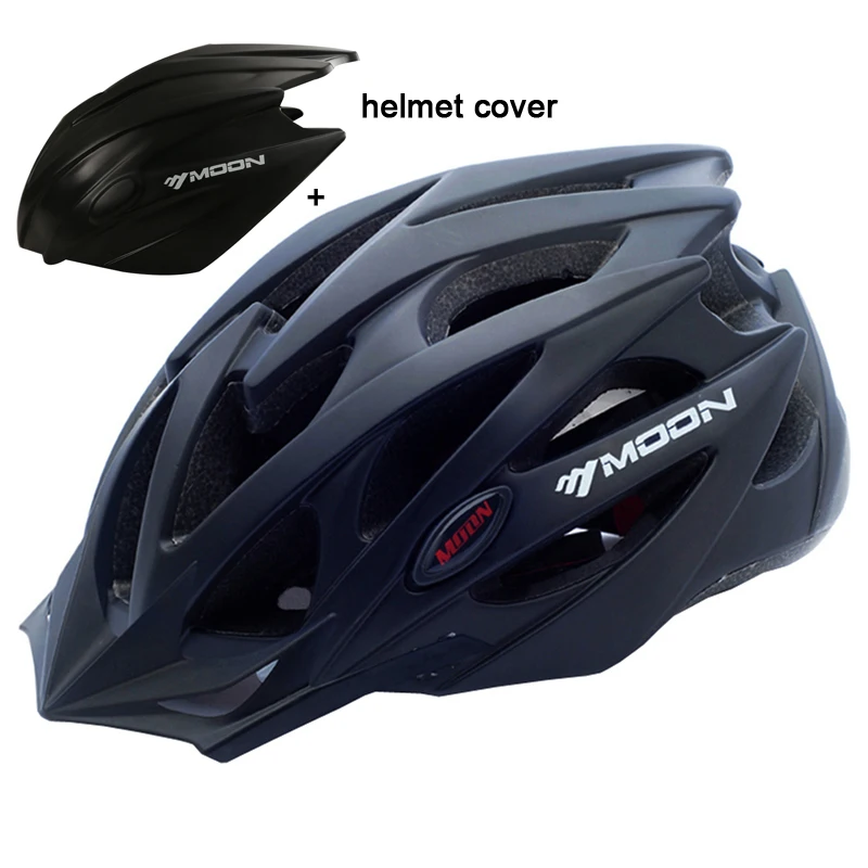

MOON Bicycle Helmet Integrally-molded Cycling Helmet Ultralight Outdoor Sports MTB Road Mountain Bike Helmet With Helmet Cover