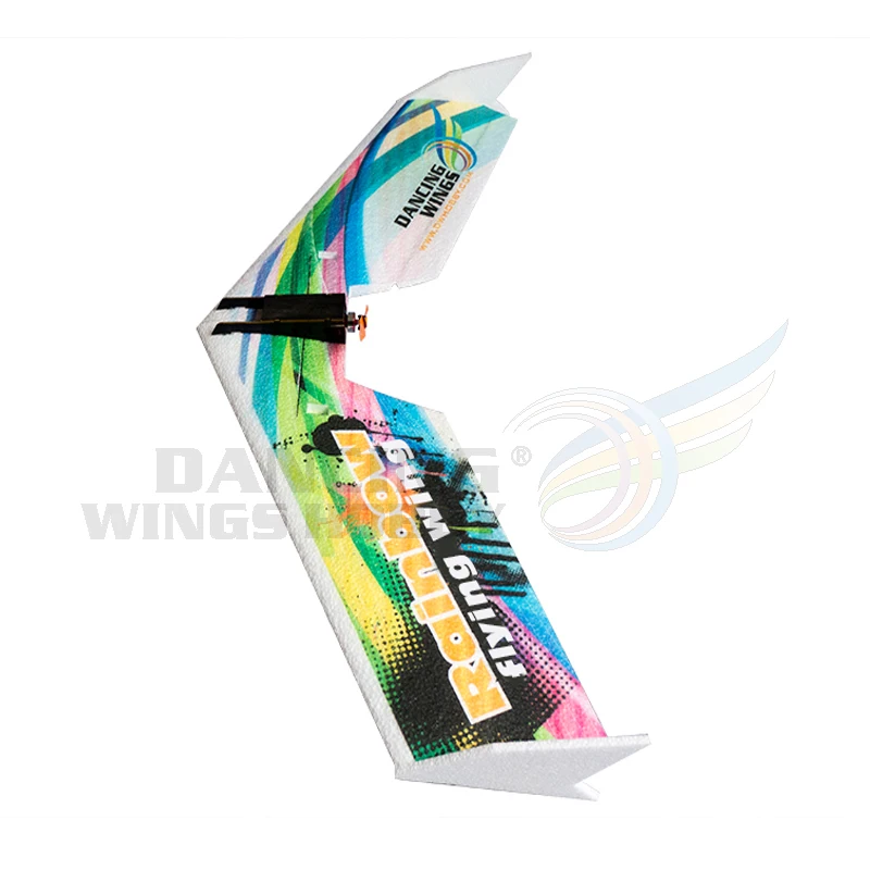 Upgrade Rainbow RC Plane Glider EPP Foam Airplane Wingspan 800mm Remote Control Aeroplane Flying Model Aircraft Kit Drone 3