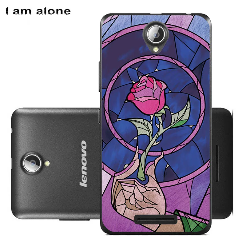 Чехлы для телефонов I am alone для lenovo A5000, 5,0 дюймов, мягкий ТПУ мобильный Модный Цветной милый чехол для lenovo A 5000