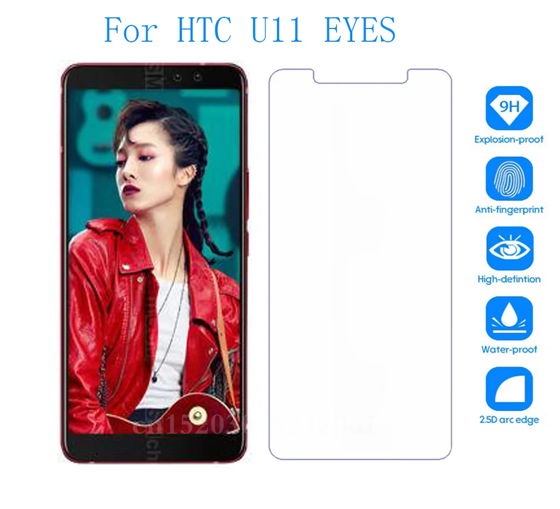 Vetro Temperato Per Htc U11 Occhi Protezione Dello Schermo Del Telefono Del Telefono Smartphone Pellicola Di Copertura Dello Schermo Di Protezione Per