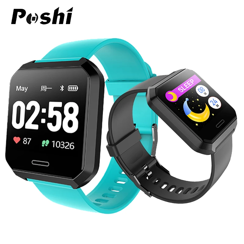 Smart Watch Heart Rate Monitor Fitness Tracker With Camera Waterproof Iphone Smartwatch For Android GPS Tracker Sport Smartwatch (1)