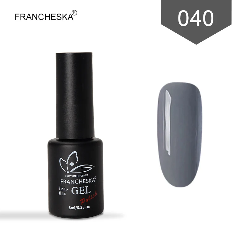 Francheska Гель-лак для ногтей УФ-гель nagels spulletjes gellak Гель-лак nagellak unhas de лак набор цветов nagels nai lart oje - Цвет: gel polish 40