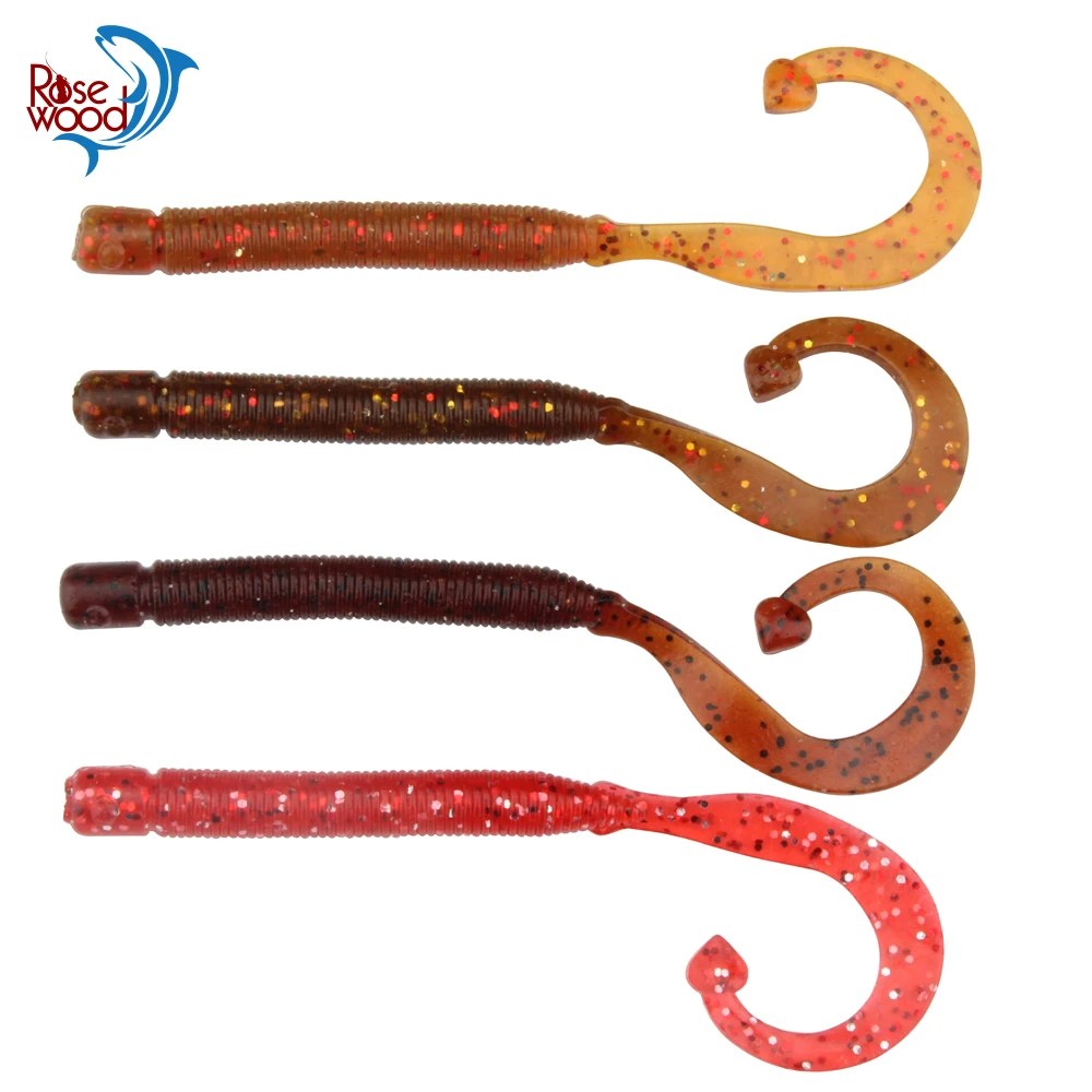 RoseWood 12cm/3.1g Jig Trailer Texas Rig Extreme Soft Fishing Lure