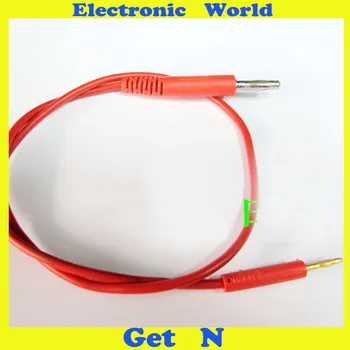 

10pcs/lot 2mm Turn 4mm Banana Plug Wire Silicone Test Line Banana Plug Line