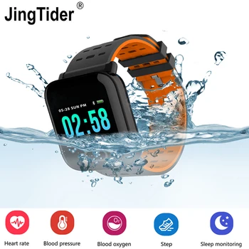 

IP67 Waterproof Sport Smart Watch A6 Smart Band Blood Pressure Oxygen Heart Rate Monitor Fitness Activity Tracker Sleep Monitor