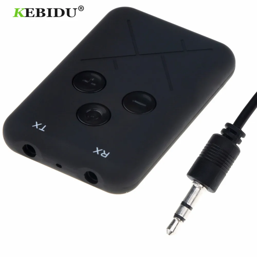 KEBIDU 2 в 1 беспроводной Bluetooth передатчик приемник адаптер v4.2 стерео A2DP 3 5 мм аудио