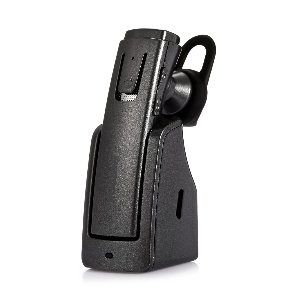 

Remax RB-T6C Bluetooth Car Speakerphone Ear Hook Bluetooth Headset Wireless Stereo Music Earphone Bluetooth V4.1 HD Microphone