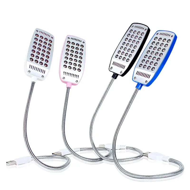 

USB LED Reading Lamp Book Light Flexible Reading Light For Laptop Notebook 28LEDs USB LED Lamp Leeslamp Liseuse Lampara Lectura