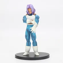 

Anime Dragon Ball Super saiyan Trunks Long hair Ver PVC Action Figure Collectible Model doll toy 17cm