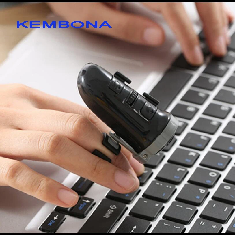 Criativo sem Fio Bateria de Lítio Anel de Carregamento Kembona Bluetooth Dedo Mouse Recarregável