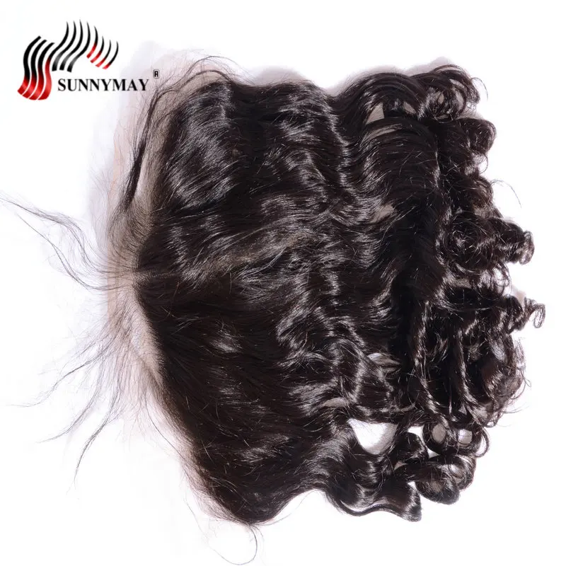 Sunnymay 13x6 Кружева Фронтальные Закрытие глубокая волна малазийские парики из натуральных волос уха до уха предварительно вырезанные с детскими волосами человеческие волосы фронтальной