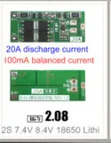 2 шт./лот 5S 15A литий-ионный Батарея BMS 18650 Зарядное Устройство Защиты доска 18 В 21 В ячейки схема защиты