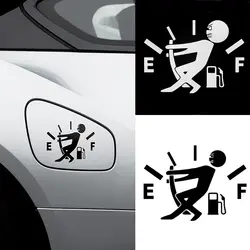 Универсальный забавные Стикеры для автомобиля тянуть топлива указатель топливного бака стайлинга автомобилей стикеры s до полный Hellaflush