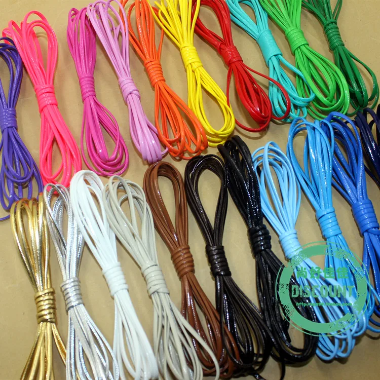 

Free shipping 5pcs/lot cheap Diy BJD blythe doll accessories a belt thong 3MM 5MM 10 colors in layering diy Sewing process