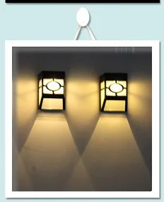 Солнечные Мощность светильник Сенсор индукции Водонепроницаемый Открытый Сад Балкон домашний настенный светильник на батарейках светодиодные лампы Ночной светильник