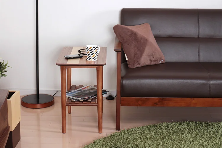 Modern Sofa Side Table Living Room Furniture Pedestal End Accent Table Design for Magazines Simple Small TV Side Table Wooden Modern Sofa Side Table Living Room Furniture Pedestal End Accent Table Design for Magazines Simple Small TV Side Table Wooden