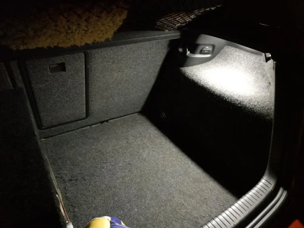 18SMD белый светодиодный светильник для багажника для Volkswagen VW Eos Golf GTI MK5 MK6 MK7 Scirocco Sharan Tiguan PASSAT JETTA