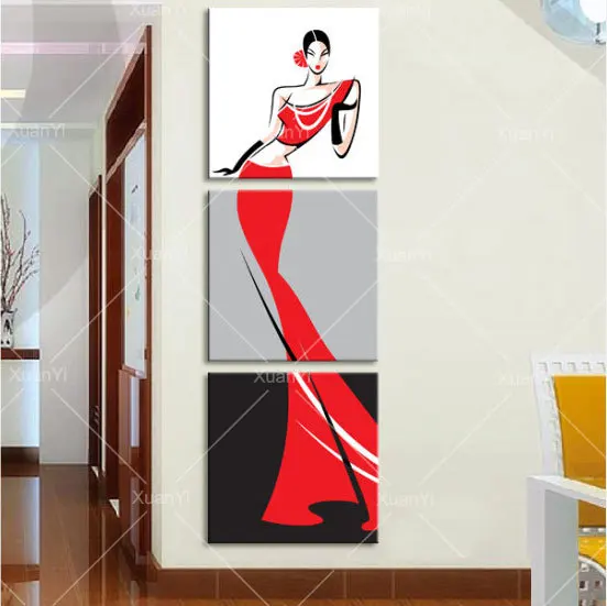 Miglior Immagine immagine 3 panel moderna meraviglioso tedesco bellezza parete decorative per living room stampa su tela (senza cornice)