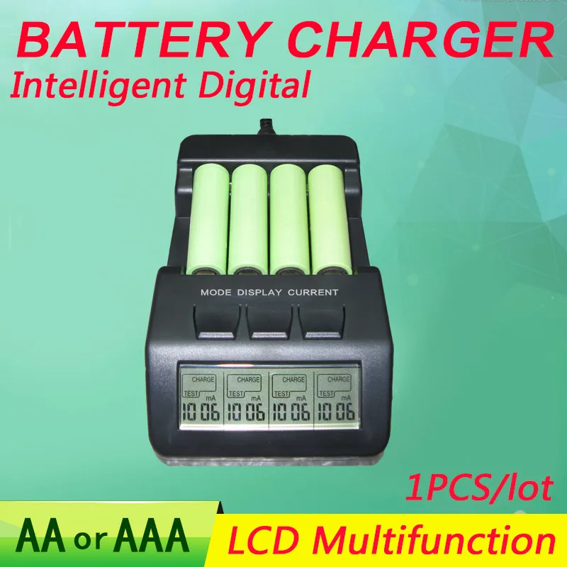 BM110 Intelligent Digital Battery Charger Tester LCD Multifunction for