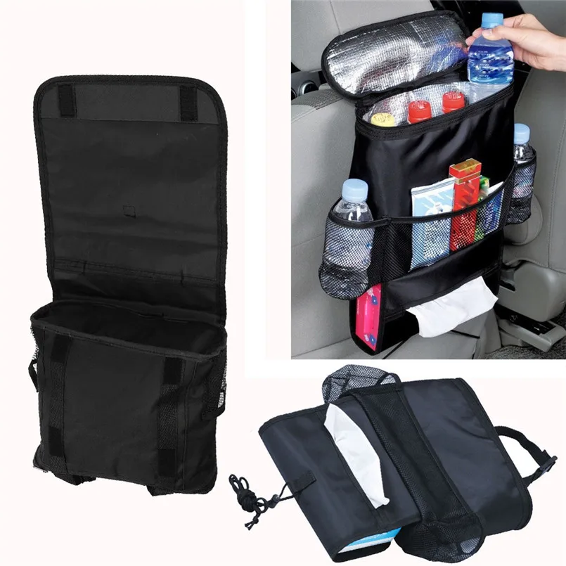 

New arrival 2017 Auto Car Back Seat Organizer Holder Multi-Pocket Car Hanging Bag Protective Covers Car Rear Seats Pouch n1