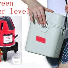 Лазерный уровень 360 градусов вращающийся крест зеленый лазерный уровень линии, с наружным режимом и режим наклона