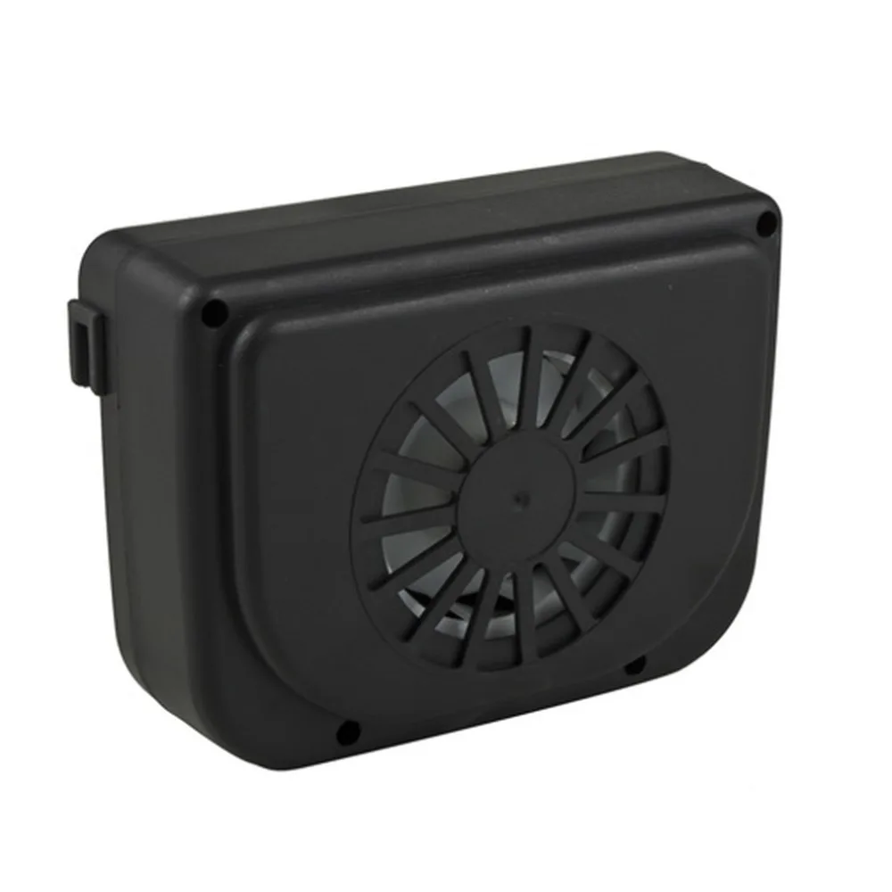 Environment friendly Solar Powered Car Auto Cooler Ventilation Fan Exhaust Fan with Rubber Car