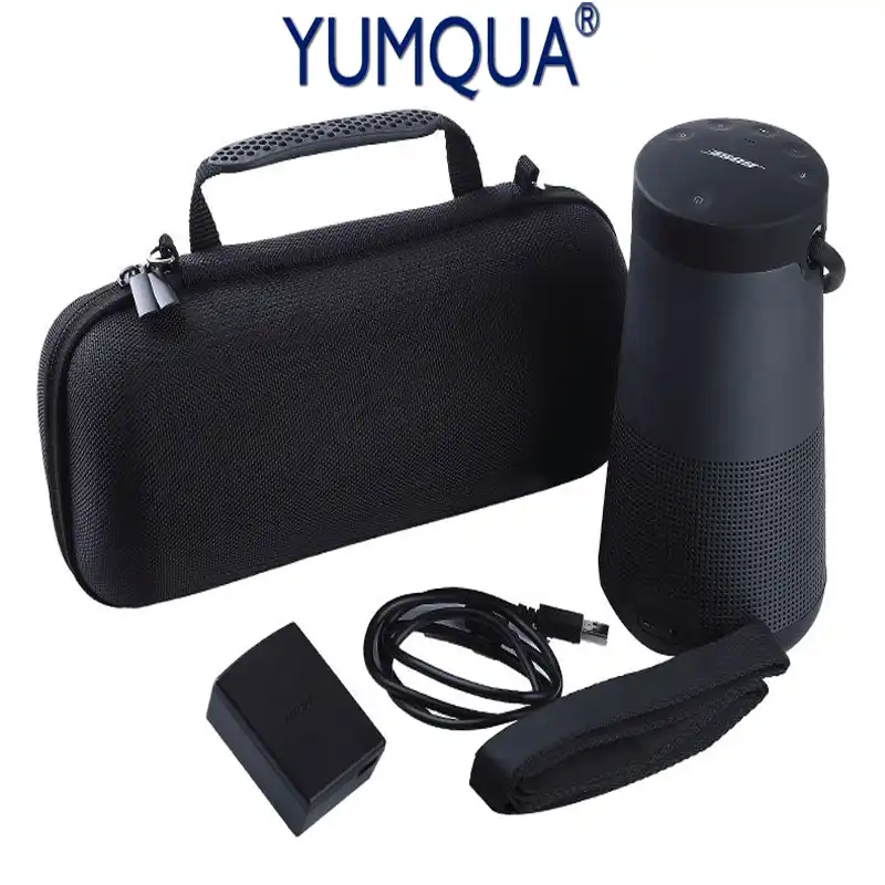 Yumqua Eva For Bose Soundlink Revolve Plus Portable Case Zipper