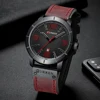 Men Watch 2022 CURREN Men's Quartz Wristwatches Male Clock Top Brand Luxury Reloj Hombres Leather Wrist Watches with Calendar ► Photo 2/6