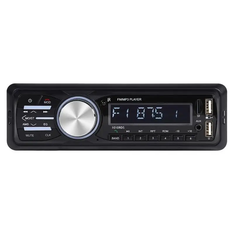 1010RDS автомобильный стерео MP3-плеер Bluetooth FM AM радио USB в тире головное устройство