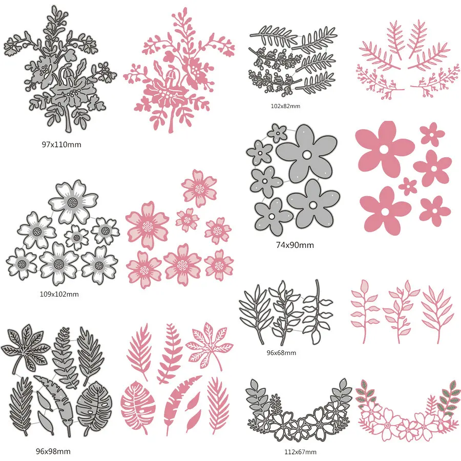 Stars Background Metal Cutting Dies Stencil for DIY Scrapbooking Photo Album ZJP