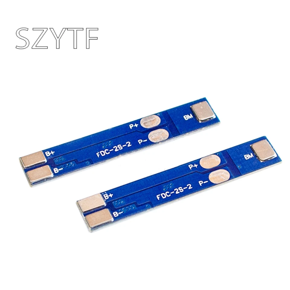 10 шт 2S 3A литий ионная литиевая батарея 7 4 v 8 V 18650 Защитная плата зарядного