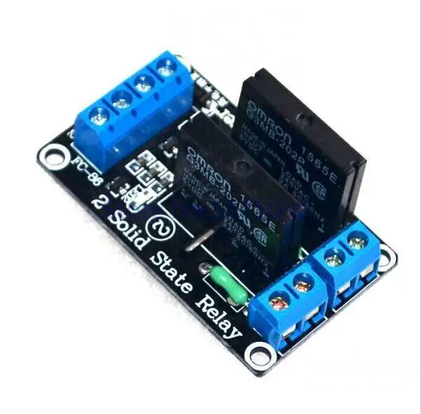 5 в 2-канальный SSR G3MB-202P твердотельный релейный модуль низкого уровня 250V2A для arduino |