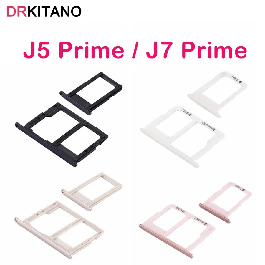 

Single Dual SIM For SAMSUNG J7 Prime SIM Card Tray Holder Micro SD Slot Socket Adapter For SAMSUNG Galaxy J5 Prime Sim Tray G570
