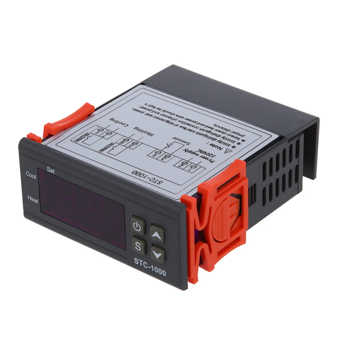 

220V Digital STC-1000 Temperature Controller Thermostat Regulator+Sensor Probe