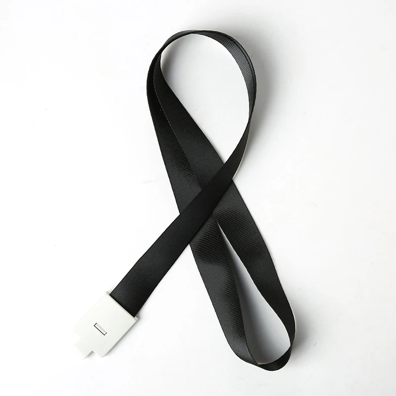 Black 10 мм шнурок для ключей ID держатель для карт 6736 - Цвет: Black