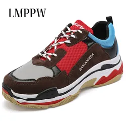 Men's Casual Sneakers Korean Lace Up Chunky Men's Running Shoes Breathable Comfortable Men Fashion Shoes Outdoor Sport Walking Men's Casual Sneakers Korean Lace Up Chunky Men's Running Shoes Breathable Comfortable Men Fashion Shoes Outdoor Sport Walking