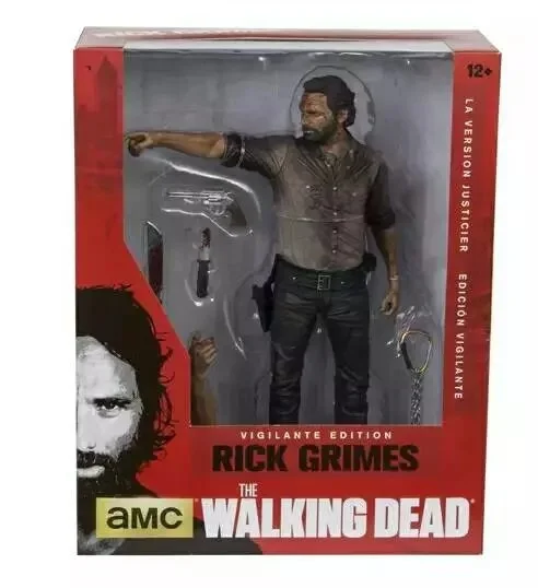 Фигурка МакФарлейн фигурка героя sherif Rick Grimes Machetes Gun Terror TV Series AMC Ходячие мертвецы 25