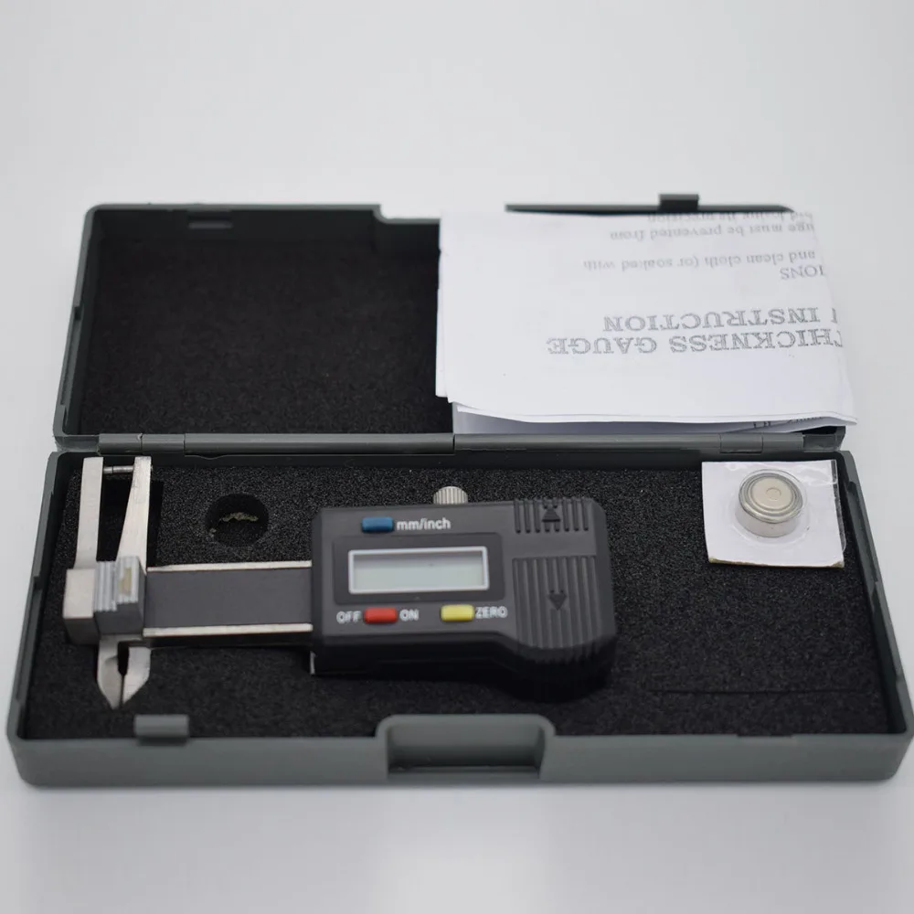 Mini Thickness Gauge Caliper 0 25mm With 0.01mm Electronic Digital