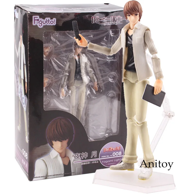 

Anime Death Note Figutto Figma 009 Ryuk Figma 008 Yagami Light Ryuuku Ryuk PVC Action Figure Collection Model Toy Doll